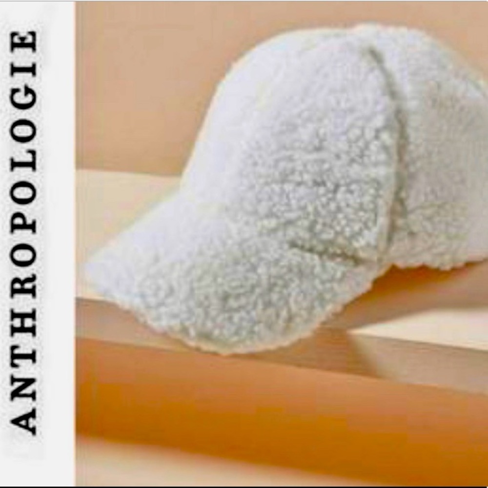 Anthropologie Sherpa Baseball Hat
